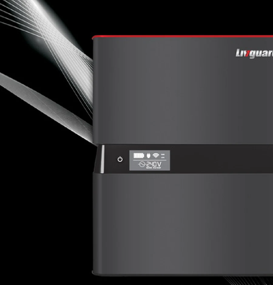 The Livguard Lithium X wall-mounted unit